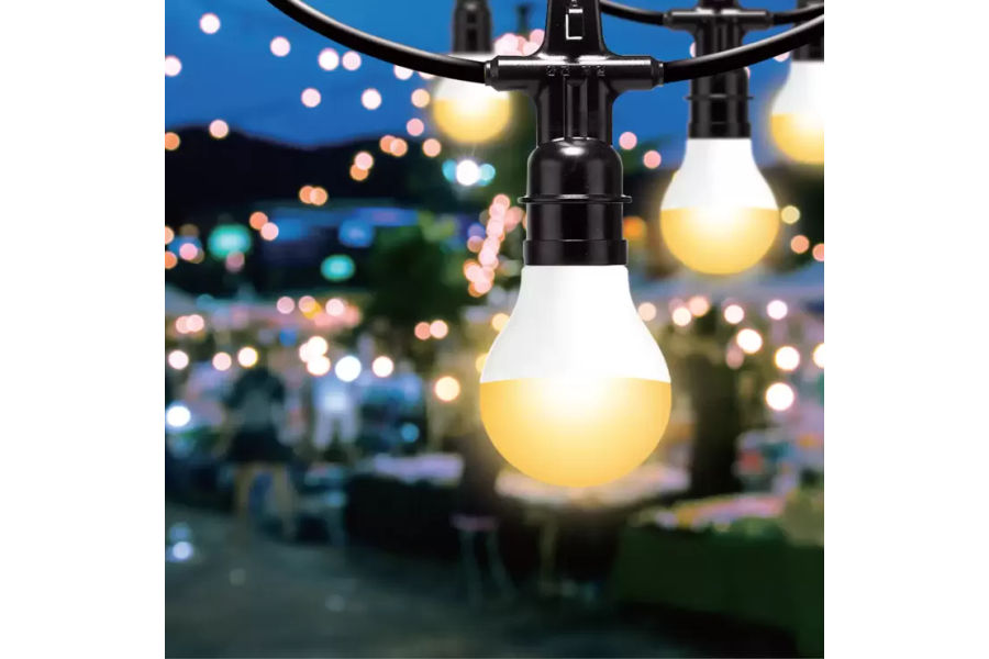 LED 전등선 15M, 20소켓 (전구 포함)