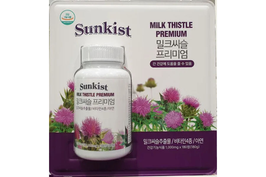 SUNKIST 밀크시슬프리미 1000MG X 180