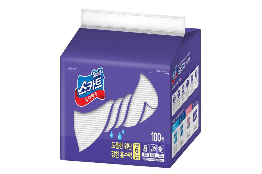 스카트 다용도 위생행주 100매