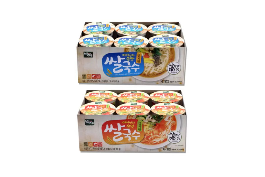 백제 쌀국수 컵 58g x 6입 x 4