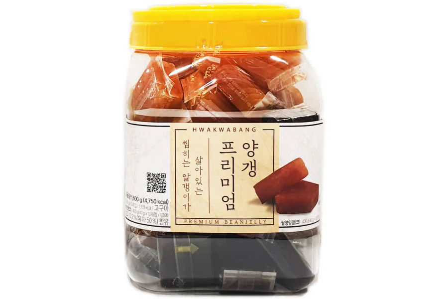 화과방 프리미엄 영양갱 1.6KG / 40G X 40CT