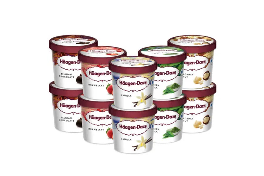 HAAGEN-DAZS 미니컵 컬렉션 100ML X 10
