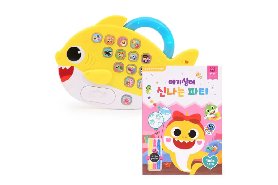 상어가족 멜로디패드, 워크북 포함