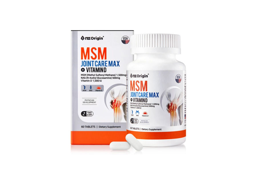 엔젯오리진 MSM 조인트케어맥스비타민D 60정 x 2입