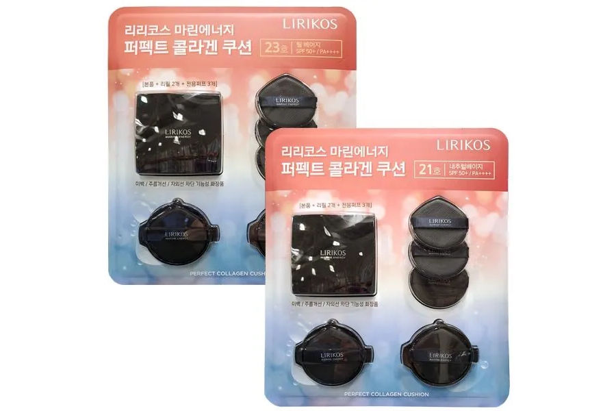 LIRIKOS 리리코스 콜라겐 쿠션세트 21호 또는 23