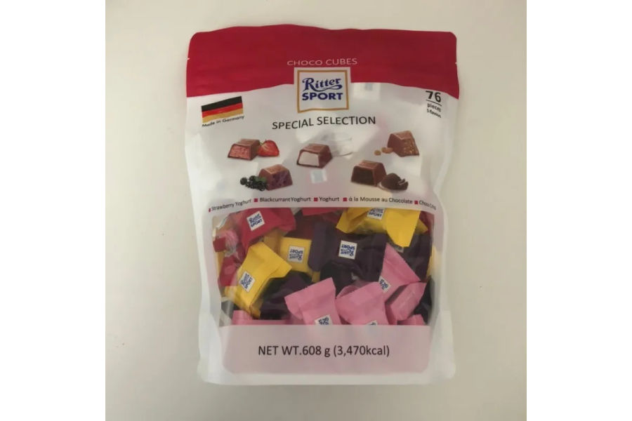 RITTER SPORTS 초코 큐브 608G