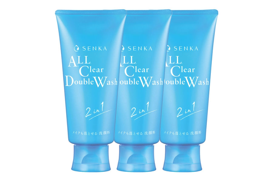 센카 올 클리어 더블 워시120g x 3