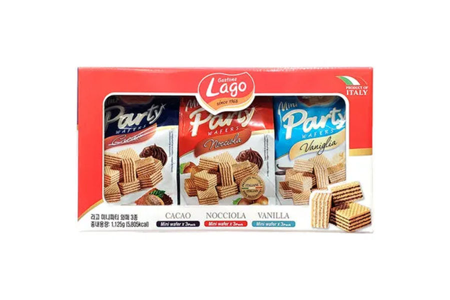 LAGO 미니 파티 와퍼 1125G / 125G X 9