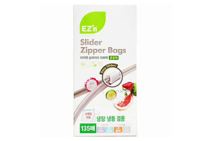 이지엔 슬라이더스텐딩지퍼백 135