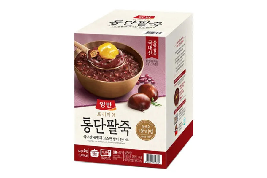 양반 프리미엄 단팥죽 420G X 4