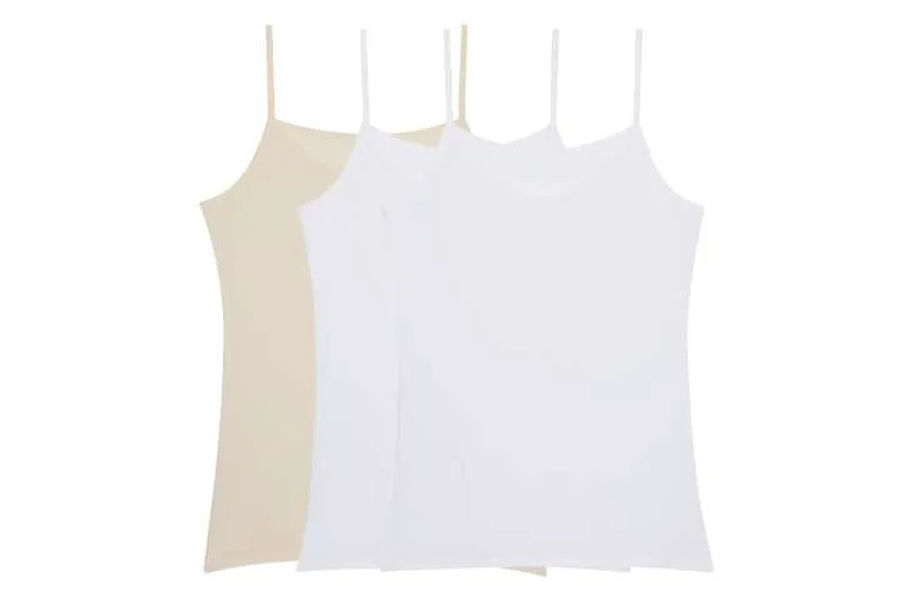 COTTON CLUB 아스킨캐미솔 3매 90 - 105 ASIAN SIZE