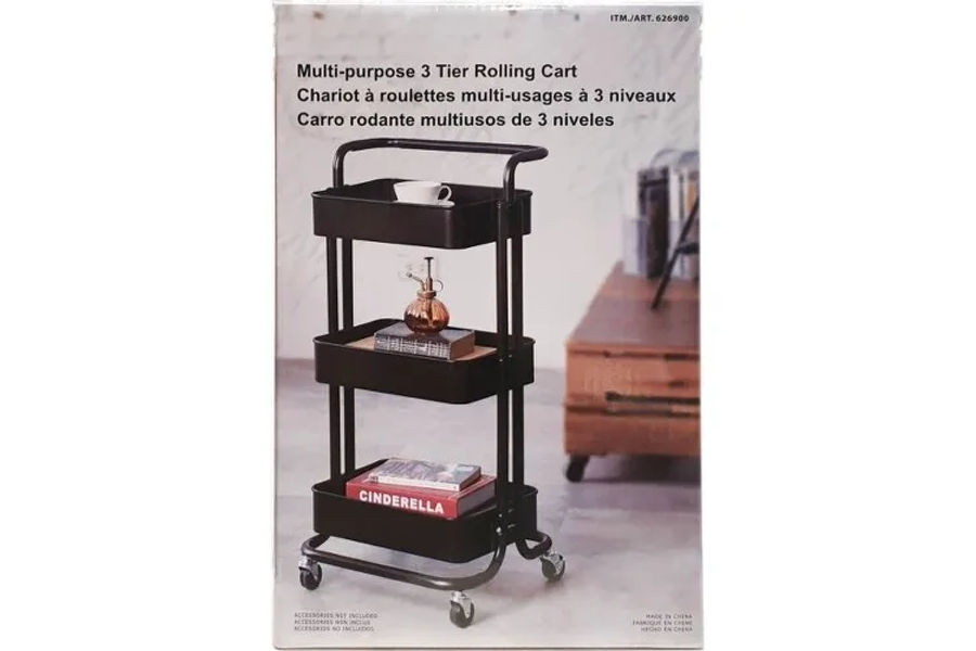 다목적 3단롤링카트 42 X 35 X 87.5CM
