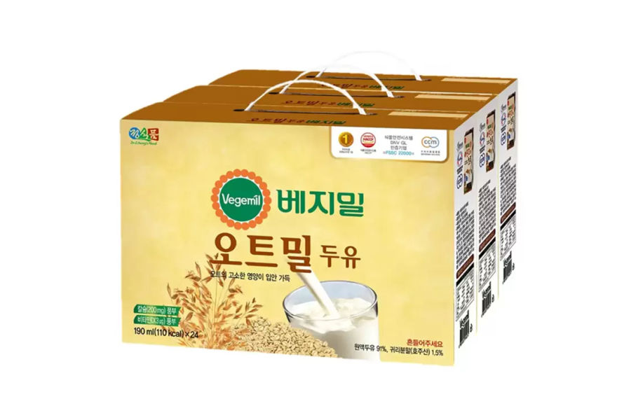 베지밀 오트밀 두유 190ml x 24 x 3