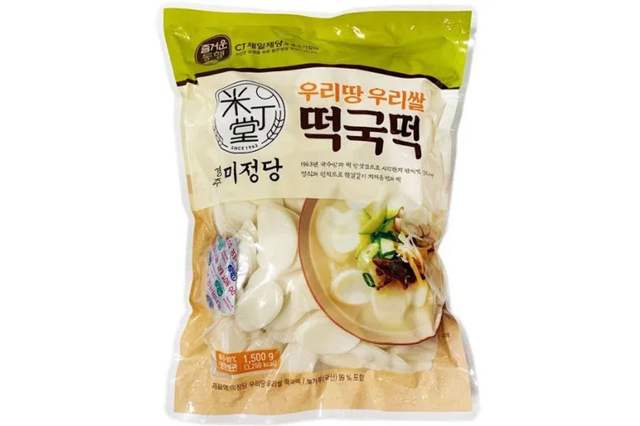 씨제이 우리땅 우리쌀 미정당 떡국떡 1.5KG