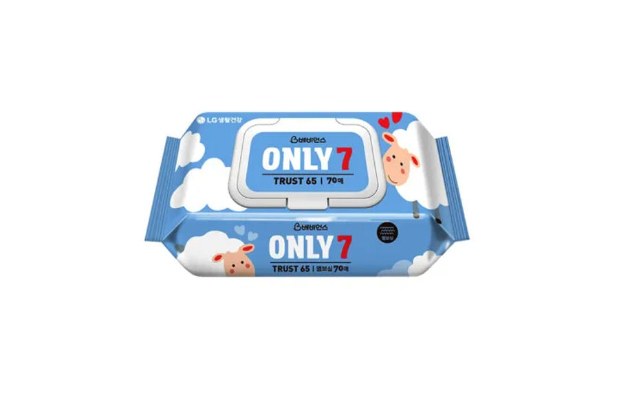 BABUENCE 베비언스 유아용 물티슈 70매 X 6팩 (캡형)