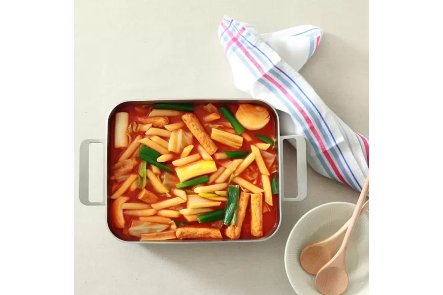 COOKENER 쿡에버 스테인레스사각팬 W29 X D24 X H6CM