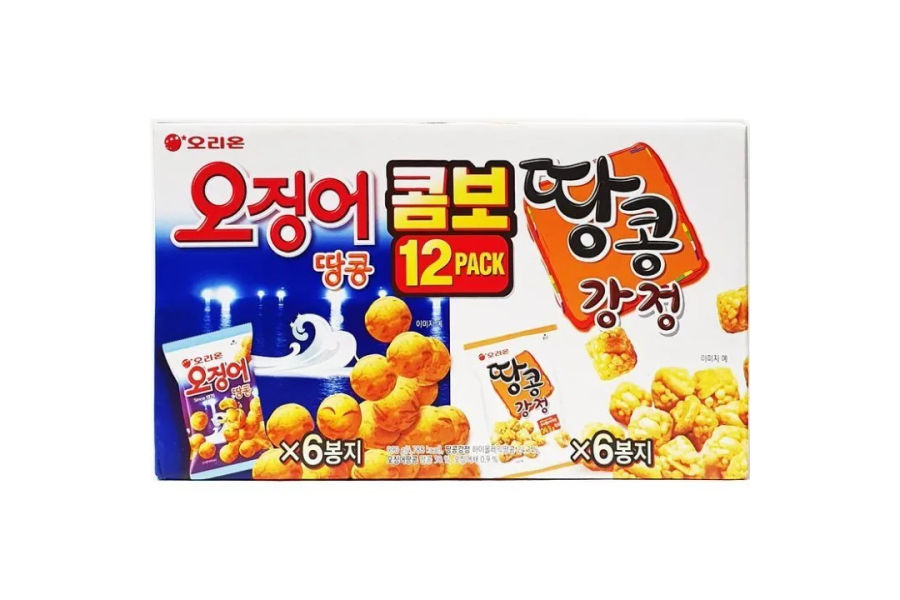 오리온 오징어 + 땅콩강정 990G / 6PK + 6PK