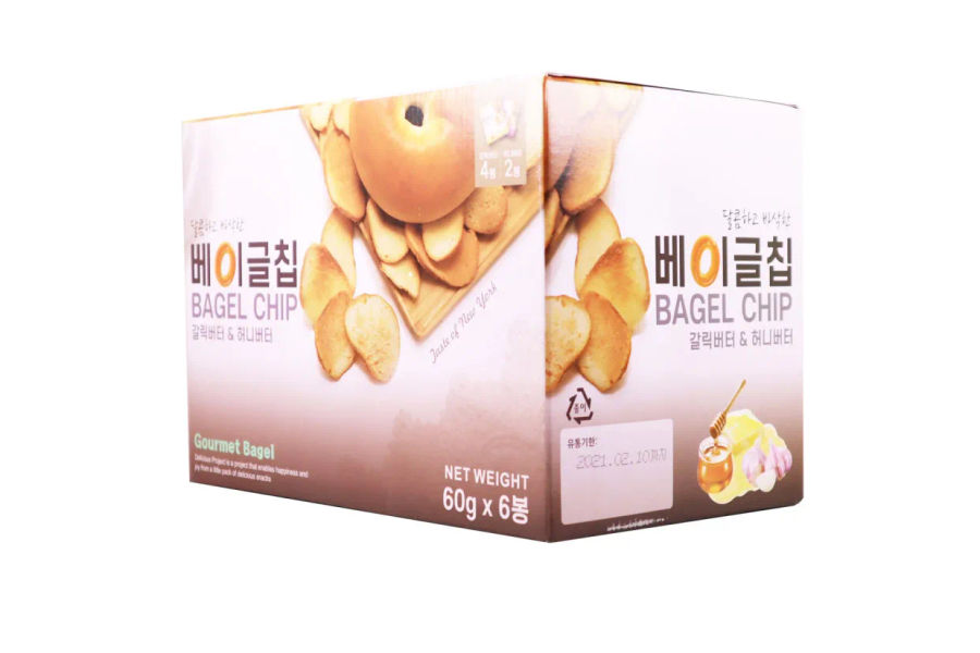 GOURMET BAGEL 베이글칩 믹스 360G/ 60G X 6PK