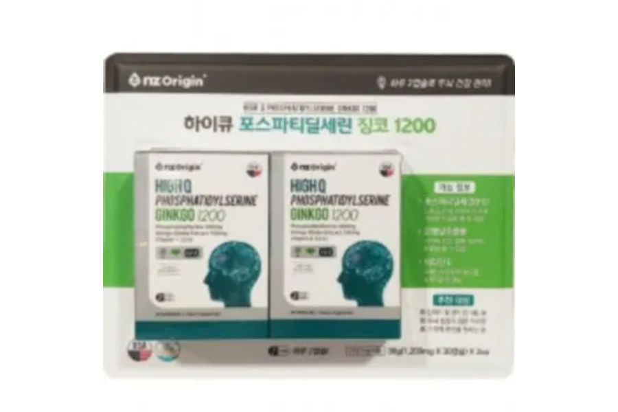 HIGH 포스파티딜세린징코 1200MG X 30캡슐 X 2
