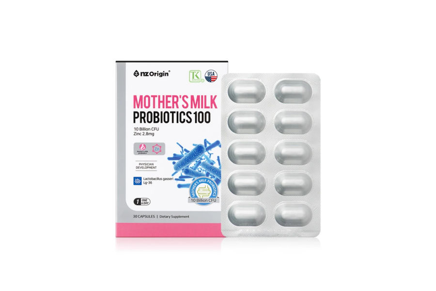 엔젯오리진 모유 유산균 100/500mg x 30캡슐 x 2