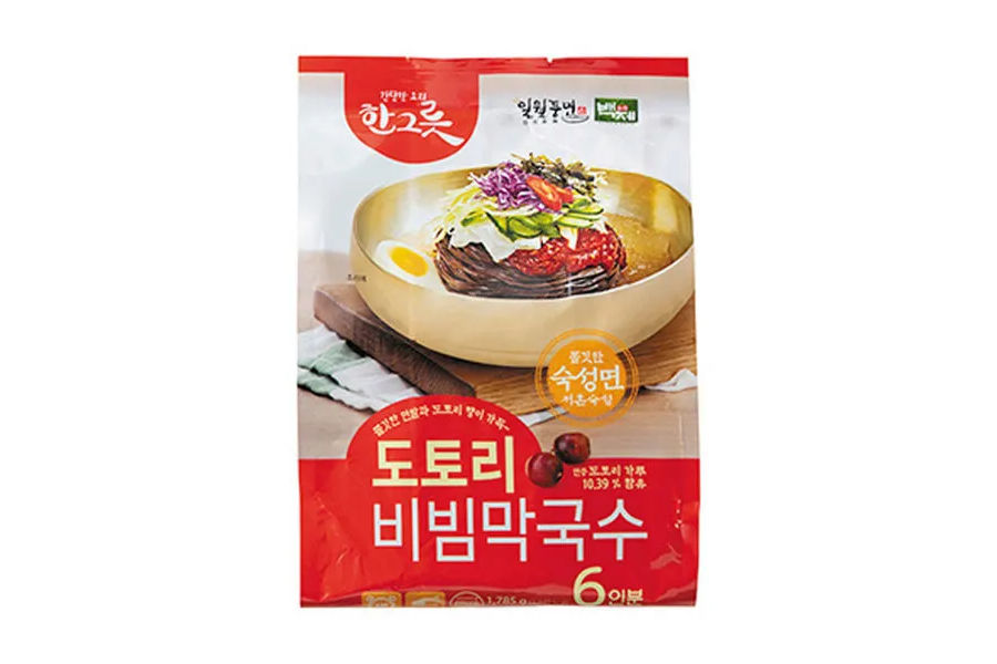 백제 도토리비빔막국수 297.5G X 6