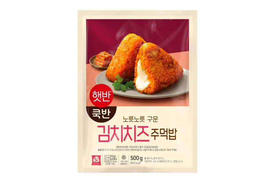 햇반 쿡반 김치치즈 주먹밥 100G X 10