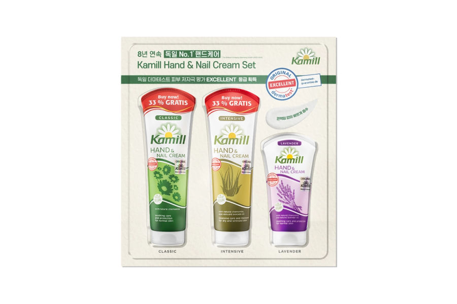KAMILL 카밀 핸드 크림 341 ML(133ML X 2 , 75ML X 1)
