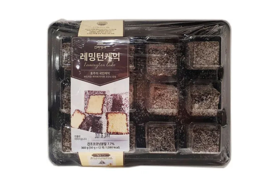 신라명과 레밍턴 케이크 30G X 12
