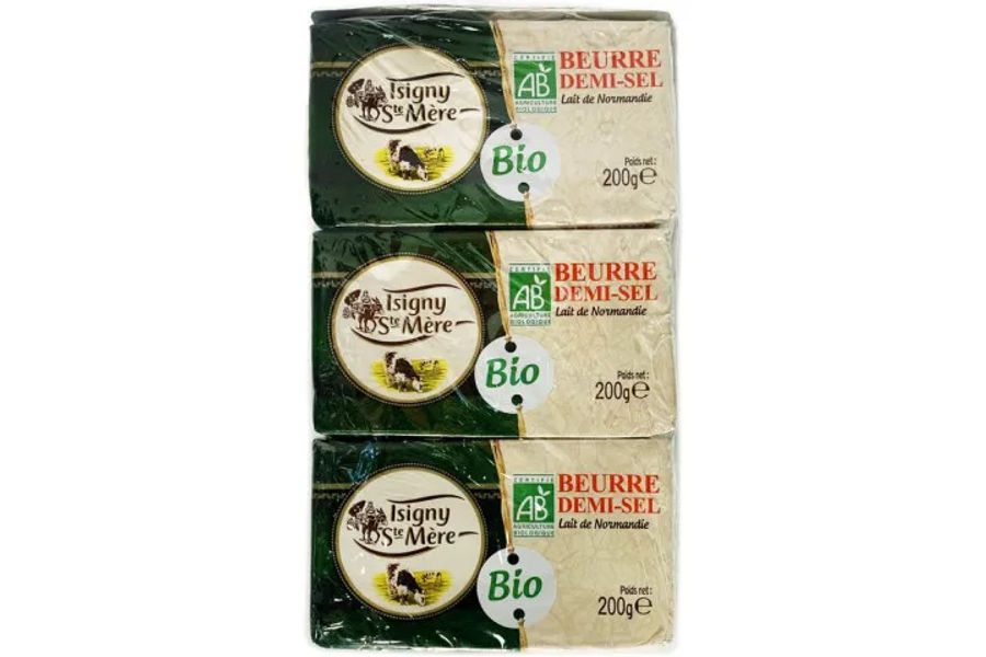 ISIGNY 유기농가염버터 200GX3 원산지 : 프랑스
