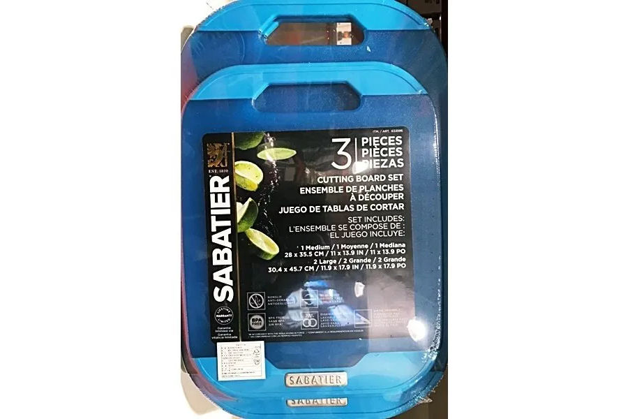 SABATIER 사바티에 양면도마 세트 3P