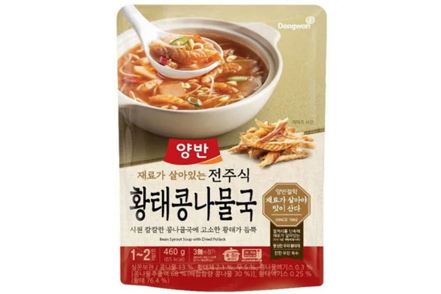 양반 전주식황태콩나물국 460G X 4