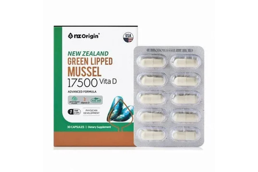 NZ ORIGIN 초록입홍합+  VIT.D 30캡슐X 3EA 