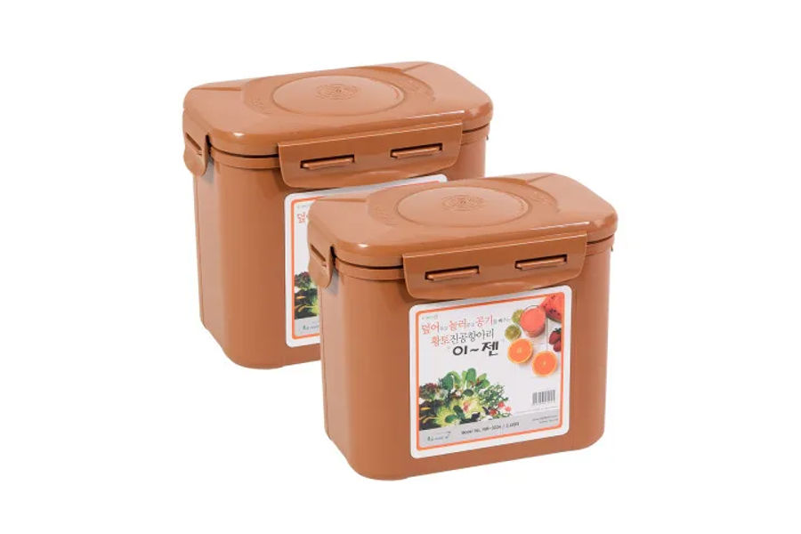 E-JEN 이젠 진공항아리세트 2P (누름판 포함)