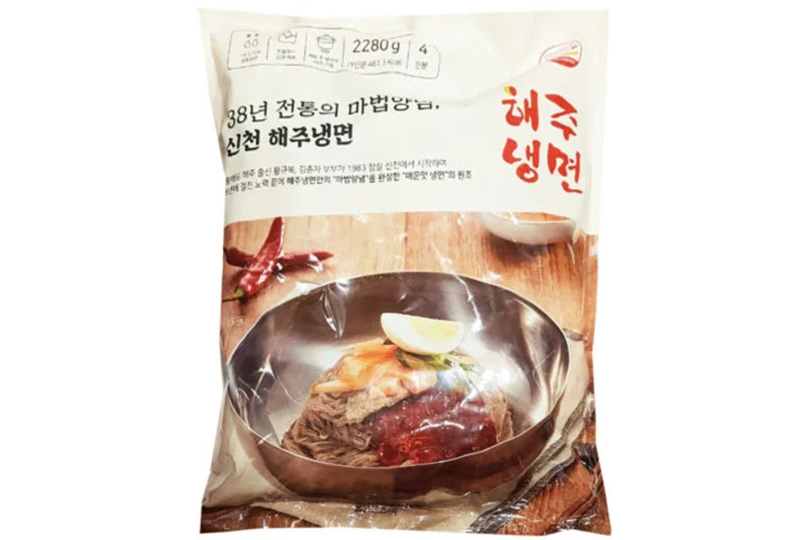 신천해주냉면 매운비빔냉면 2,280G (4인분)