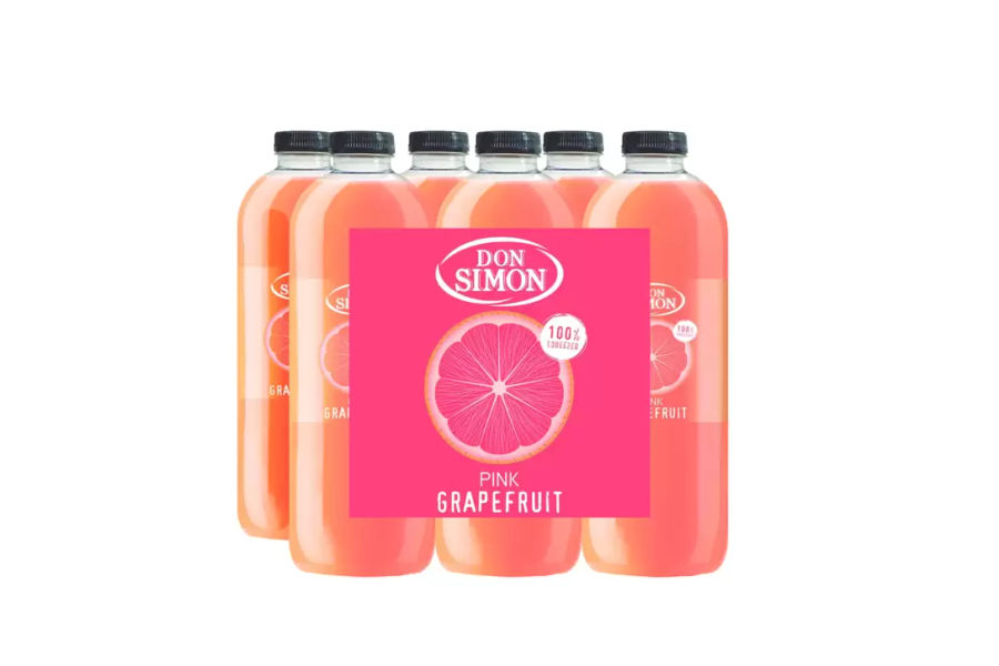 DON SIMON 착즙 자몽주스 1L X 6