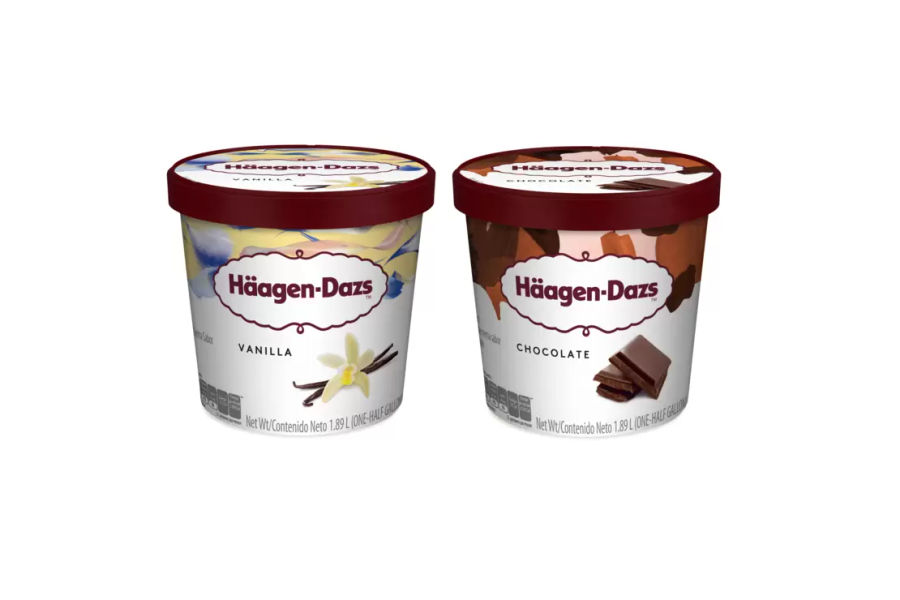 하겐다즈하프갤런 바닐라+하프갤런 초코