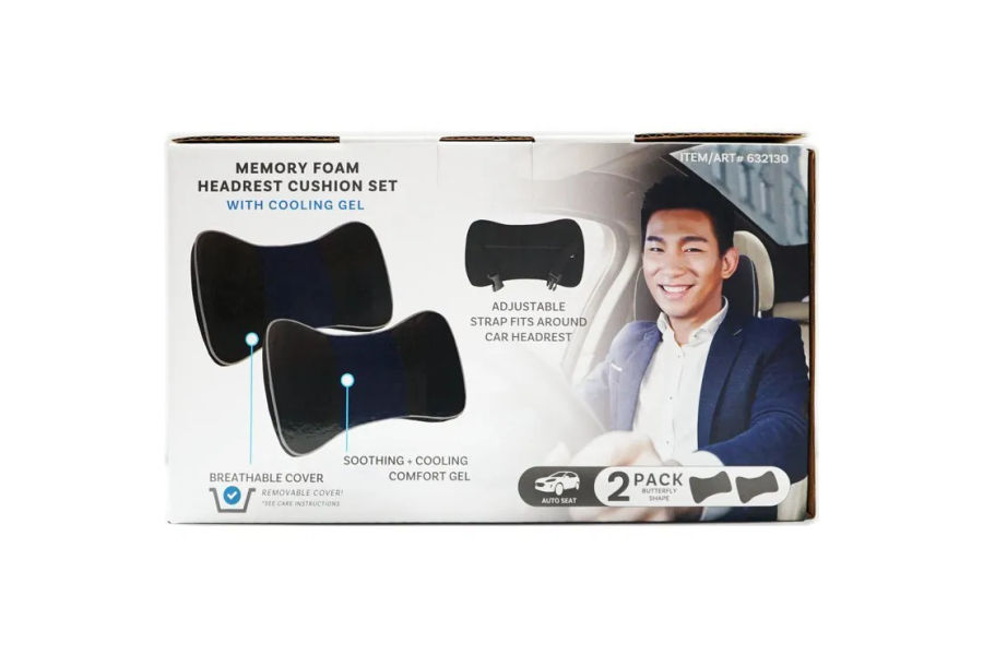 CREATIVE BRANDS 메모리폼 나비목쿠션 2개