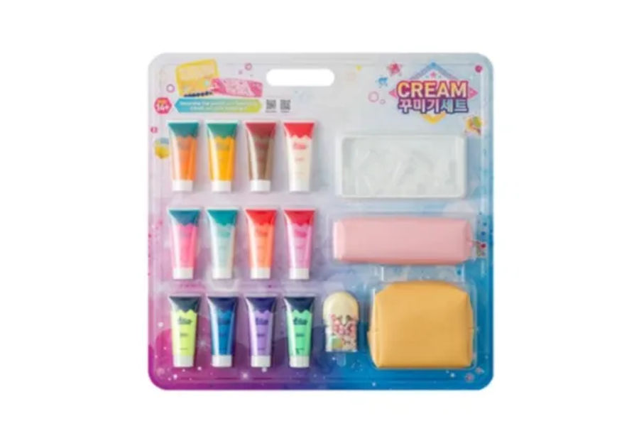 금홍팬시 크림 DIY 데코세트 꾸미기세트