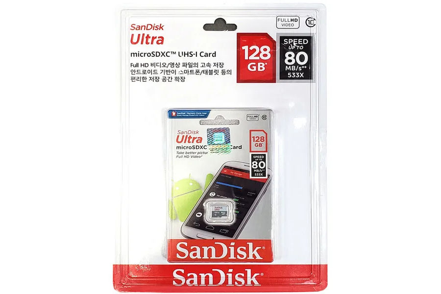 SANDISK ULTRA MICRO SDXC 128GB