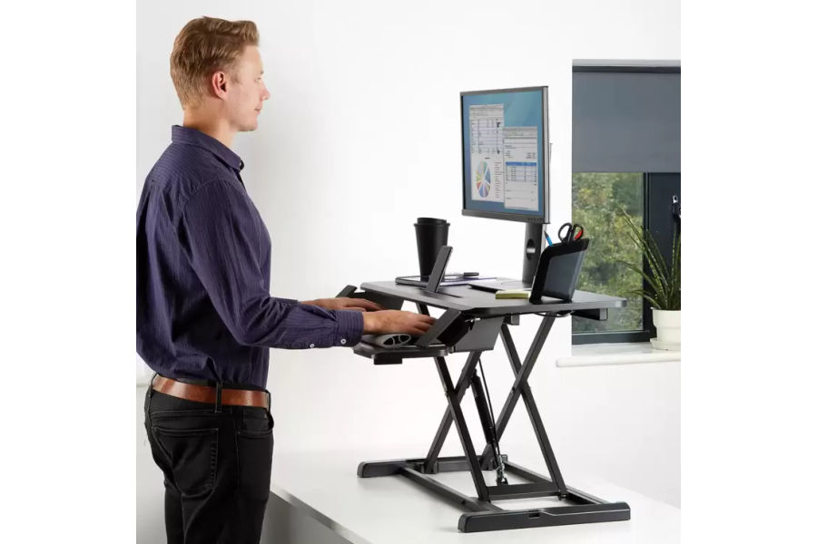 펠로우즈 키보드타입 리프트업 데스크