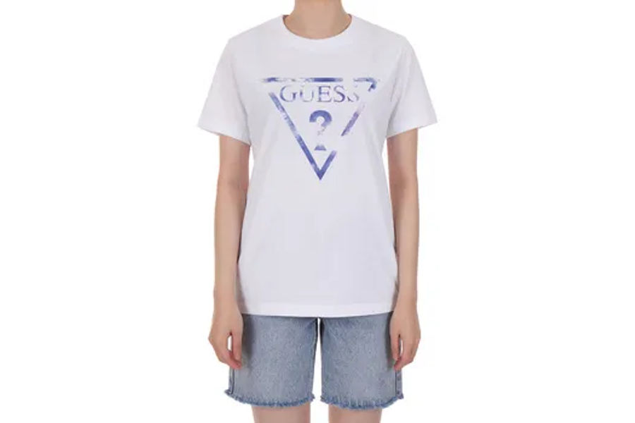 GUESS 여성 반소매 티셔츠 S,M,L ASIAN SIZE