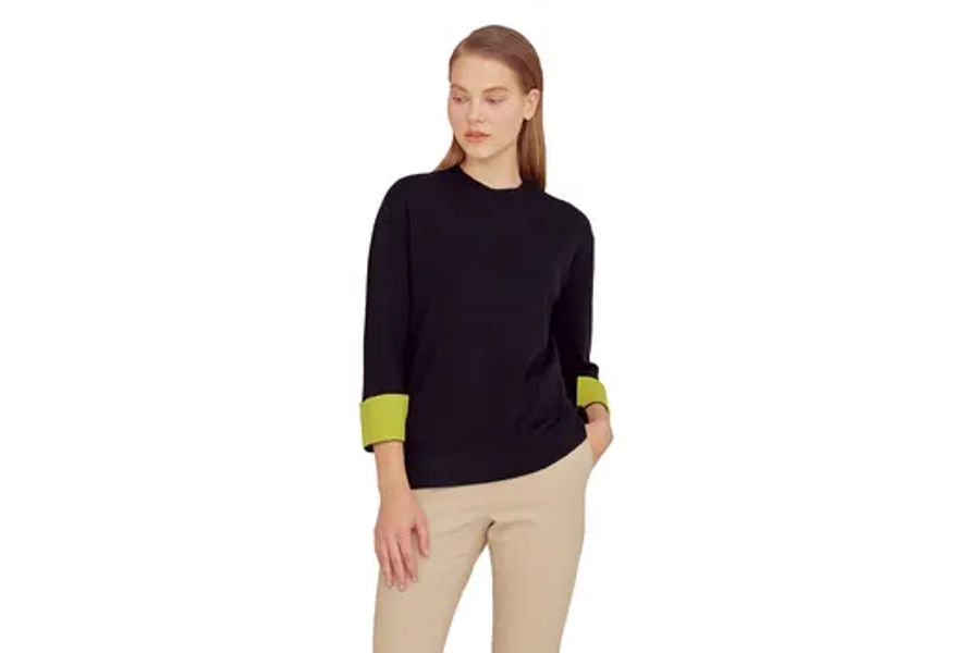 LYDIA VINE 여성 풀오버 니트 S,M,L ASIAN SIZE