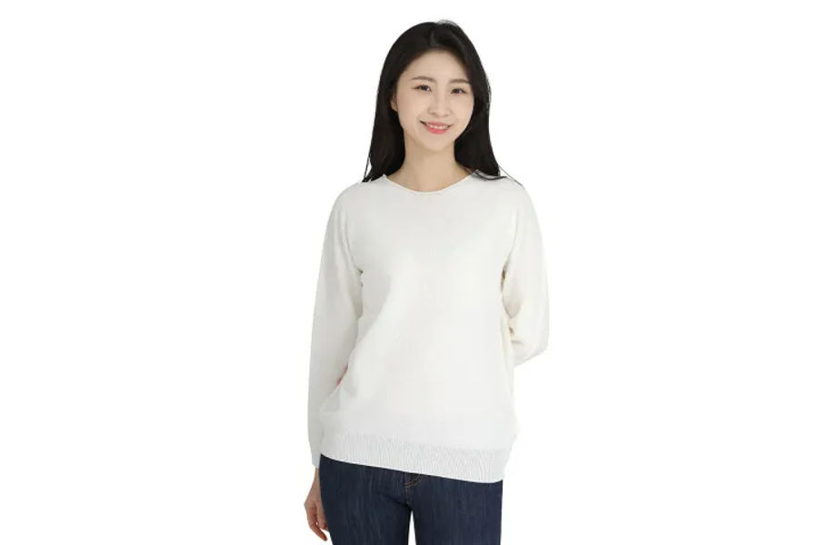 BENETTE 여성 무봉제 니트 S,M,L ASIAN SIZE