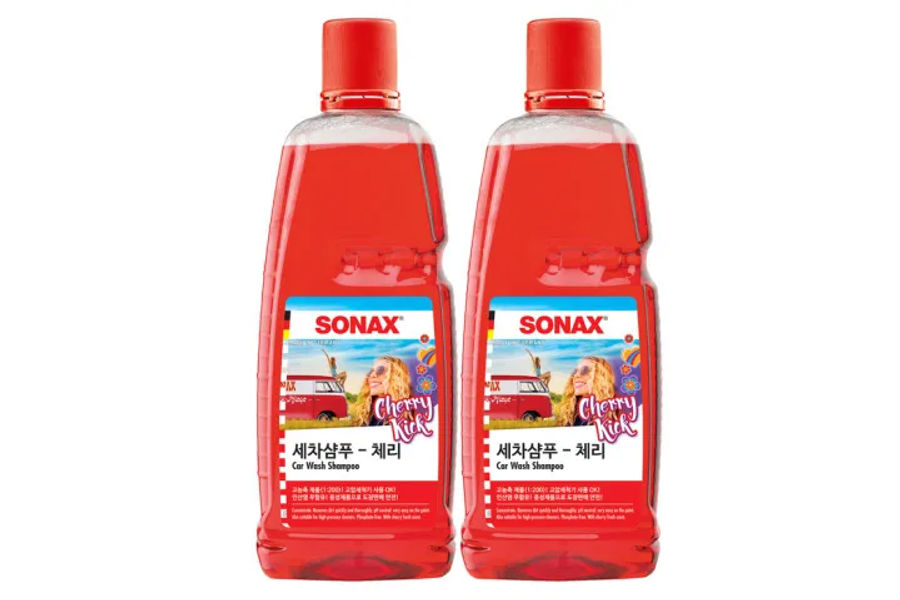 SONAX 소낙스 세차 샴푸 체리1L 2개
