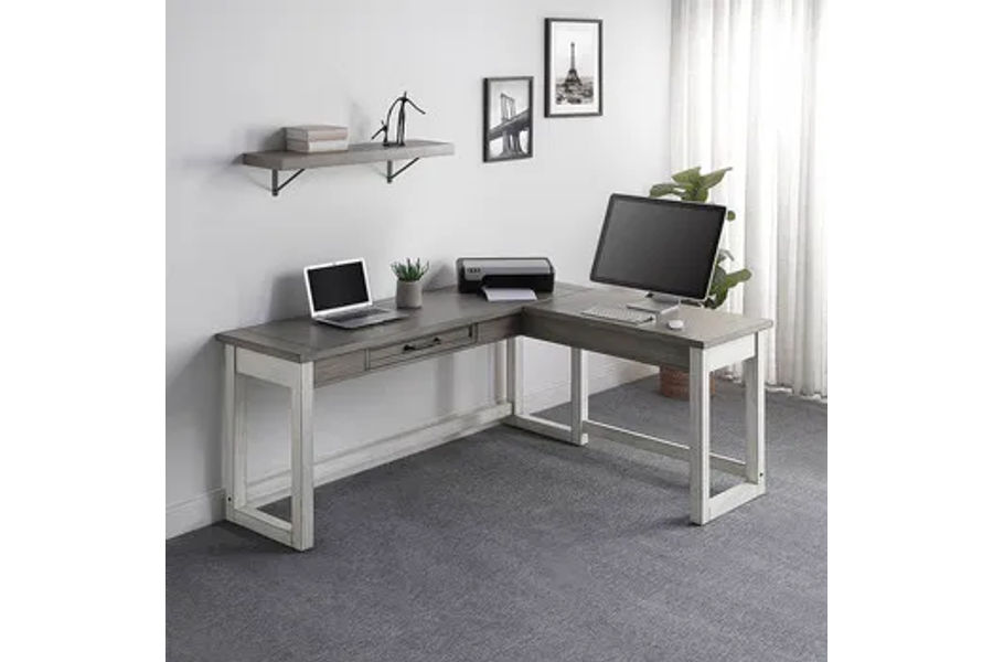 BAYSIDE 사무용코너책상 W170 X D141 X H77 CM