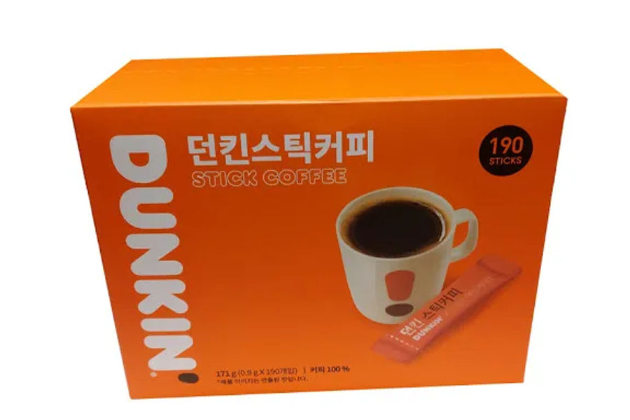 DUNKIN 스틱커피 0.9G X 190