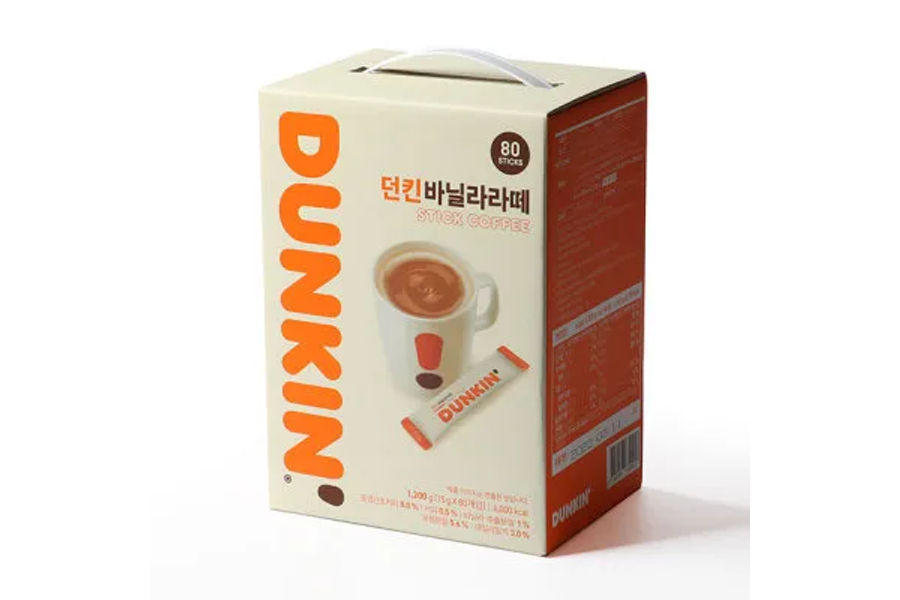 DUNKIN 바닐라라떼 15G X 80