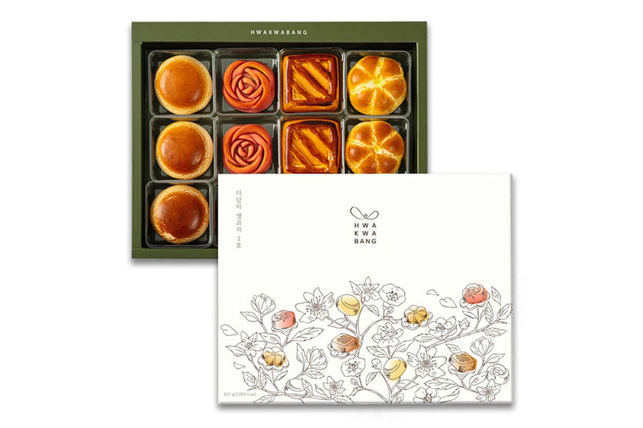 화과방 더담아생과자 2호 X 5세트/ 627g x 5