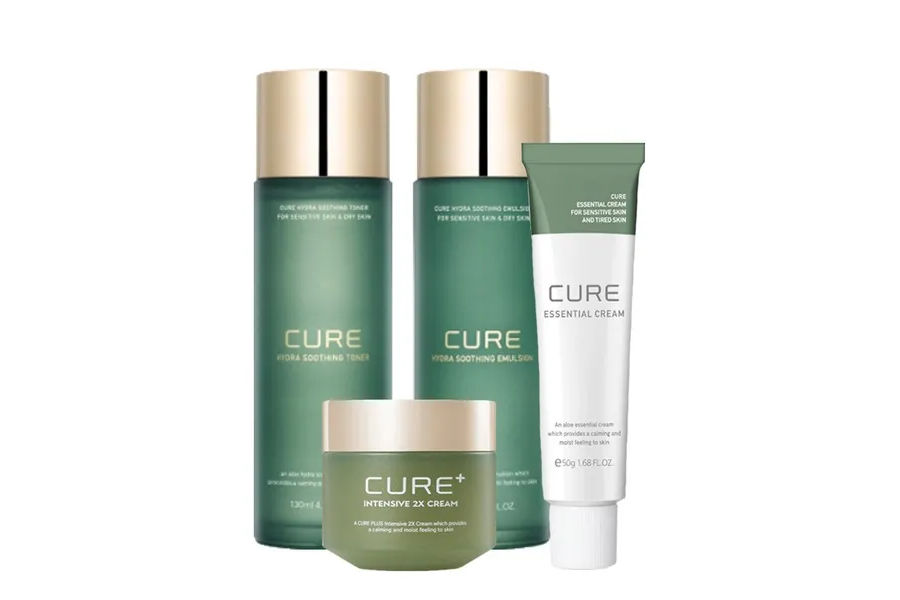 김정문알로에 큐어스킨케어세트