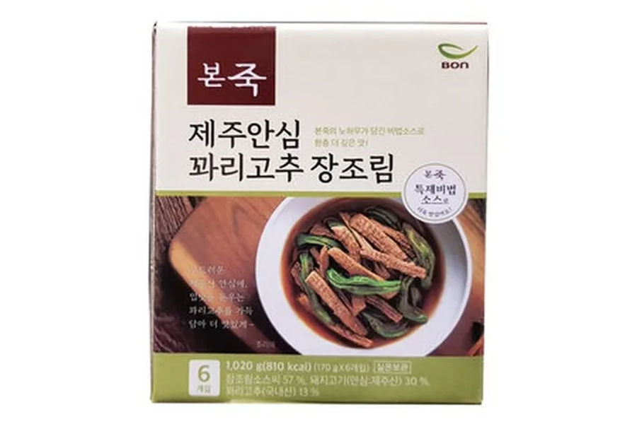 순수본 제주안심고추장조림 170G X 6